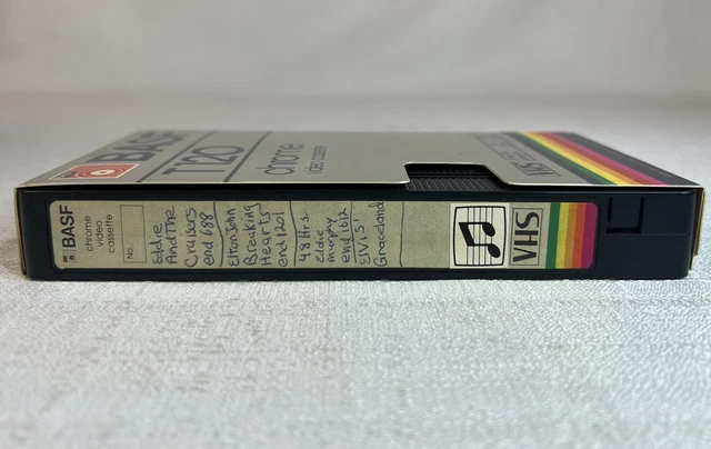“Blank” VHS Tape Sold As Is See Photos / Description