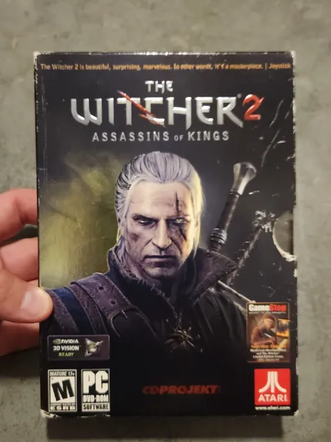 CD Projekt Red, Video Games & Consoles, The Witcher 2 Assassins Of Kings  Pc Game Exclusive Gamestop Collectors Box Set