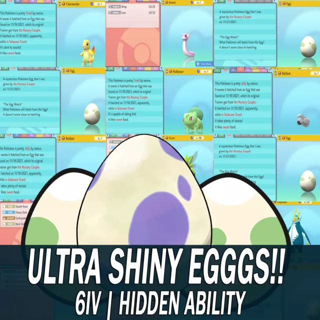 💎Pokemon Brilliant Diamond/Shining Pearl HO-OH ✨6IV Ultra Shiny