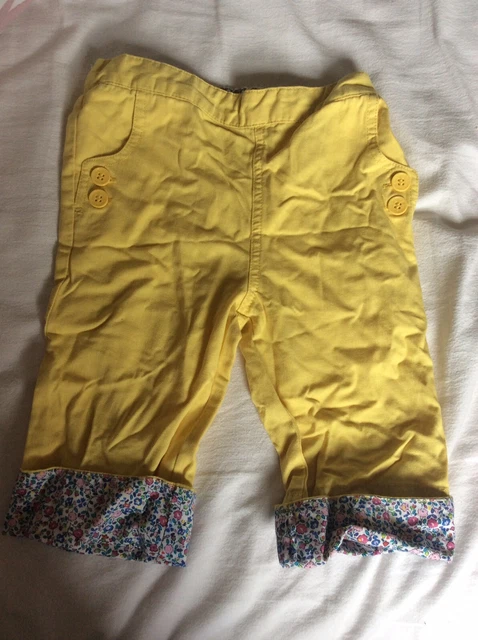 Jojo Maman Bebe pantaloni tagliati bambina 4-5 anni nuovissimi