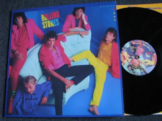 The Rolling Stones-Dirty Work LP-1986 Holland-Rolling Stones Records-86321