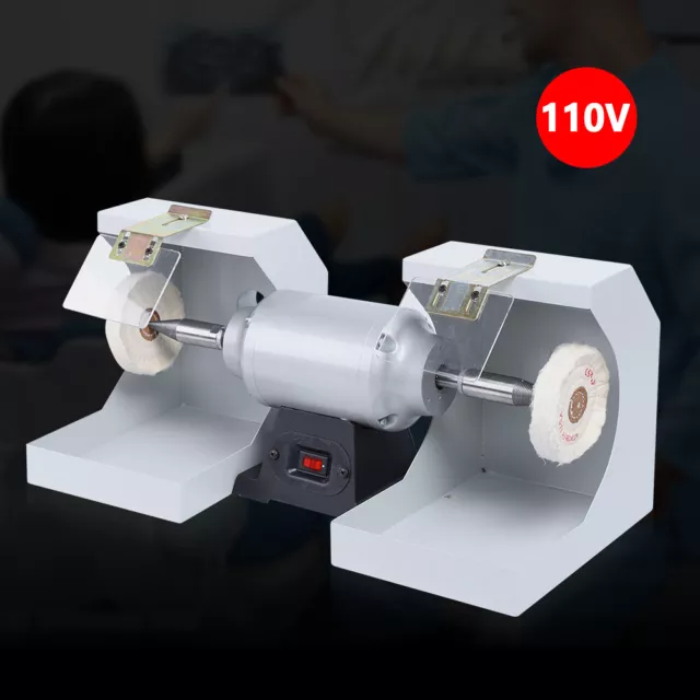 Dental/Lab Lathe Bench Polishing Machine Jewelry Polisher Polishing Machine 110V