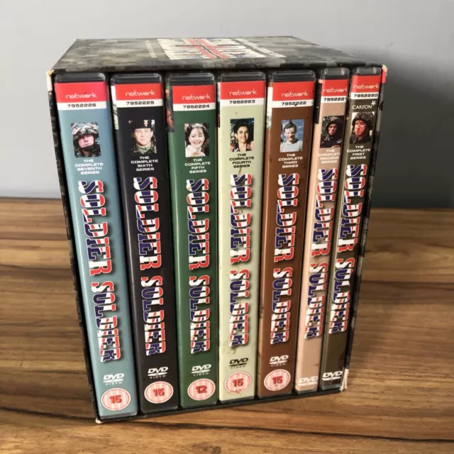 Soldier Soldier : The Complete Series  DVD Boxset R2 Region 2 23 Disc Set