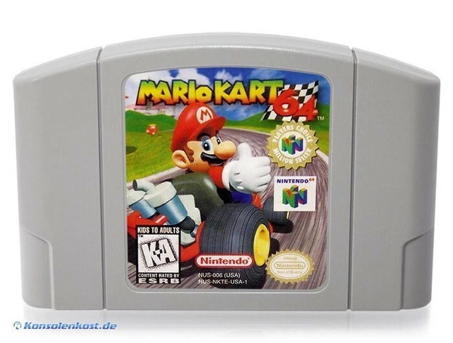 GIOCO N64/NINTENDO 64 - Modulo US Super Mario Kart 64 EUR 93,99 ...