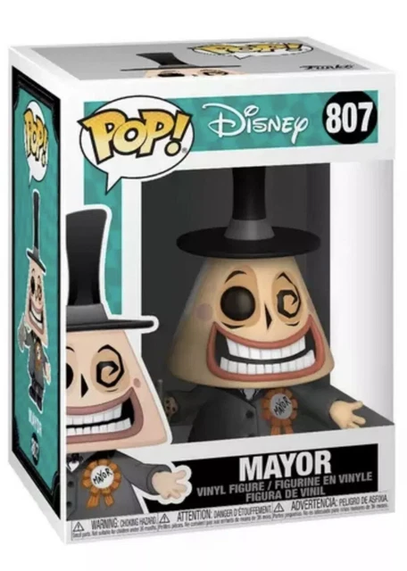 New Disney Funko Pop 2020 Nightmare Before Christmas Mayor #807 Vinyl Figure