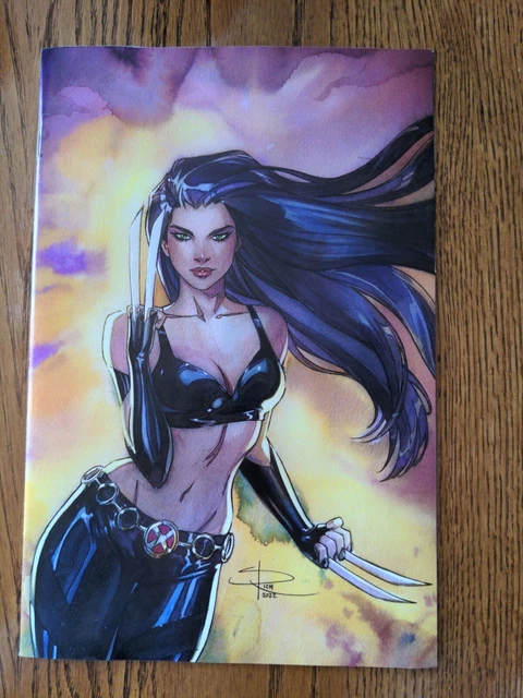 WOLVERINE #28 (SABINE RICH EXCLUSIVE VIRGIN VARIANT)(2023)  Marvel- damaged