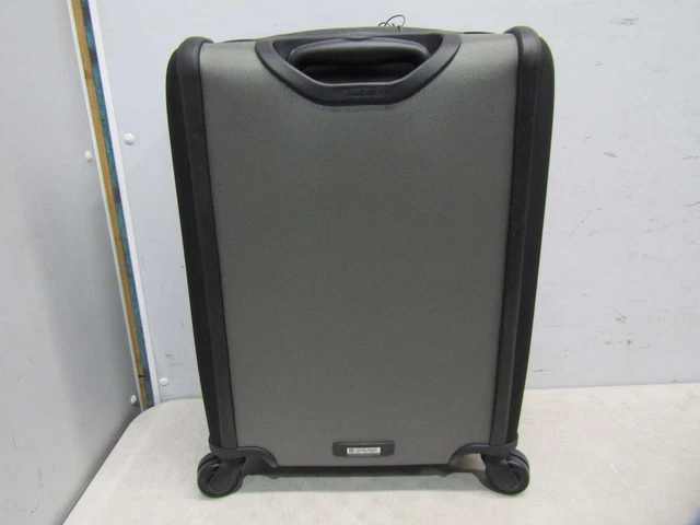 Tumi Alpha Continental Expandable 4-Wheeled Carry-On Luggage - Grey/Black 3