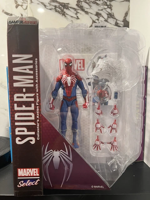 2019 Marvel Diamond Select Spider-Man PS4 Gamerverse Action Figure Error Figure