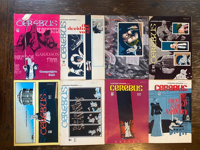 CEREBUS LOT (8) 42 44 45 46 48 49 51 53 Dave Sim Aardvark Flaming Carrot