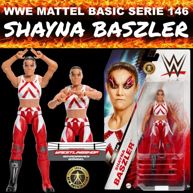 Wwe Mattel Basic Serie 146 Diva Shayna Baszler Wrestling Action Figur Elite Raw