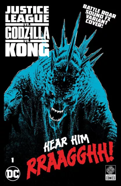 Justice League Vs Godzilla Vs Kong #1 (Of 6) (Godzilla Sound Fx Gatefold Var)