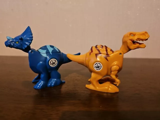 Hasbro Jurassic World Brawlasaurs x 2 collectable action figures