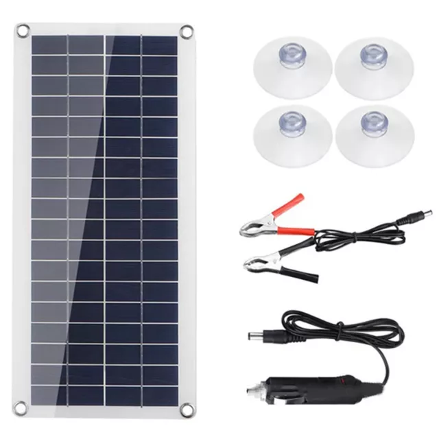 High Efficiency Trickle Charger Kit Powerful Solar Panel for Car Battery
