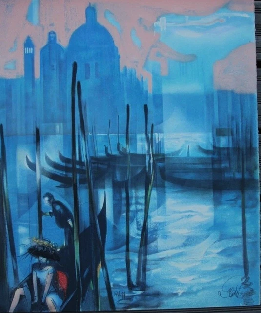 JEANBAPTISTE VALADIE signed lithograph lithograph numbered Venice