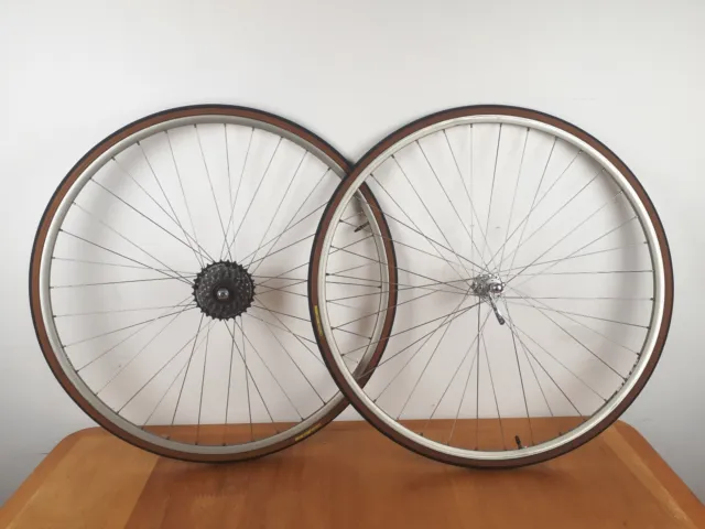 Roues à pneus MAVIC 500/550 Nisi Mixer vélo vintage 700C road bicycle wheels