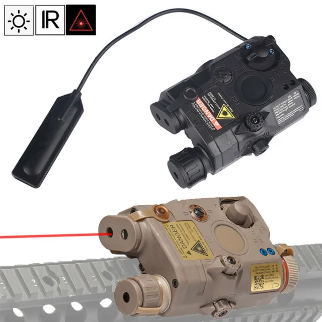 La-peq-15 Integrated Red Laser Infrared Pointer Tactical Airsoft Light Equipment