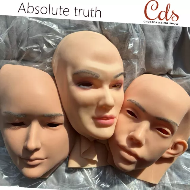Anzi Realistic Silicone Female Mask Cosplay Transgender Full Masks  Crossdresser 