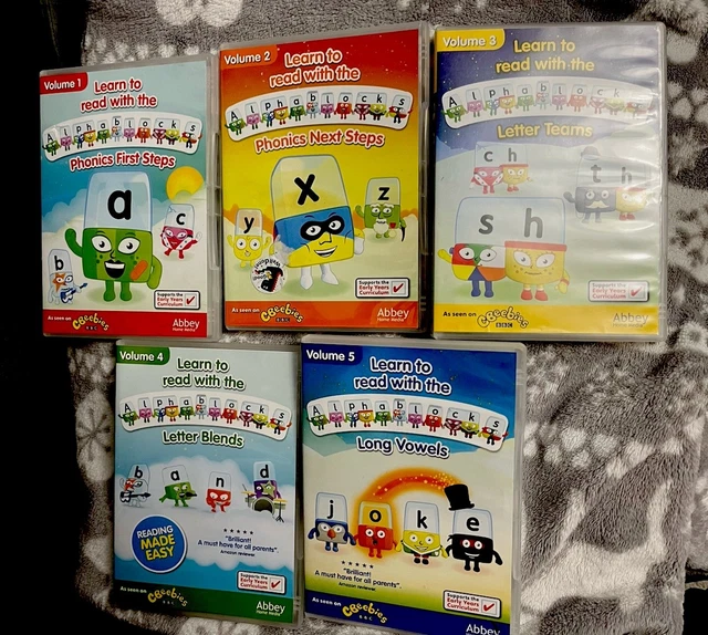 ALPHABLOCKS COMPLETE COLLECTION DVD Box Set - CBeebies Learn