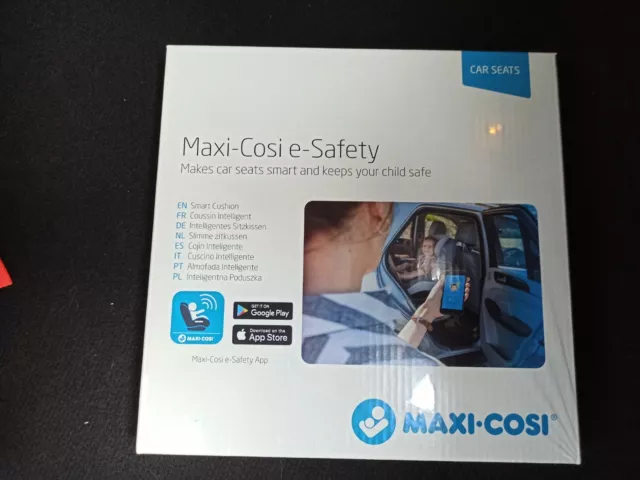 Maxi-Cosi e-Safety Intelligentes Sitzkissen Sensormatte HandyApp schwarz NEU OVP