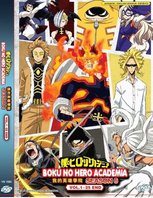 DVD Anime My Hero Academia Full Series Season 1+2+3+4 (1-88)+2 Movie  English Dub