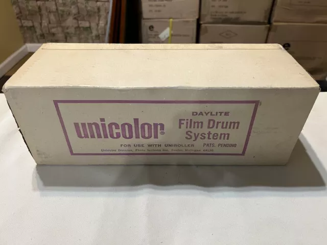 Unicolor Film Drum System Tank Washer New In Box