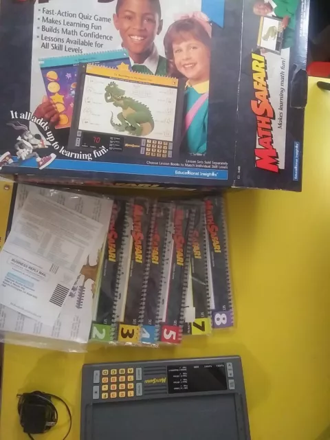 Math safari sales electronic learning game