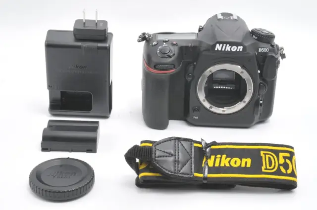 Nikon D500 20.9MP Digital SLR Camera Body w/Battery [Excellent] From Japan #24