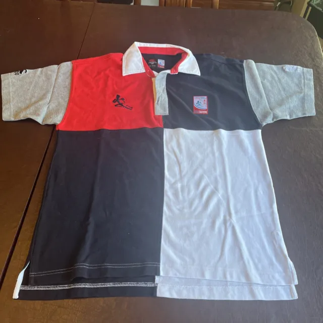 2000 HONG KONG Sevens Medium Rugby Shirt Canterbury Credit First Suisse ...