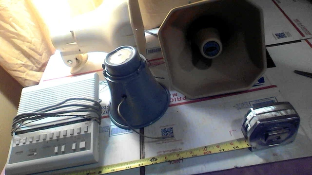 Aiphone LEF-10S 10-Call Master Station - PLUS THREE SPEAKERS