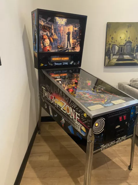Twilight Zone Pinball Machine Bally 1993 Arcade Free Local Shipping