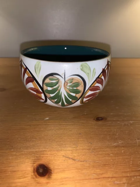 Denby Sugar Bowl Glyn Colledge Greenwheat Inner  3.75 In’s Diameter VGC