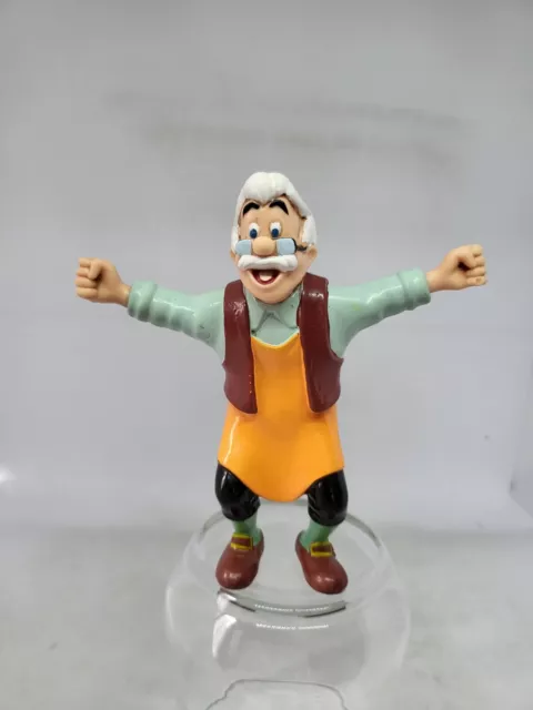 Disney / Pvc Pinocchio : Geppetto / Just Toy  China 1993