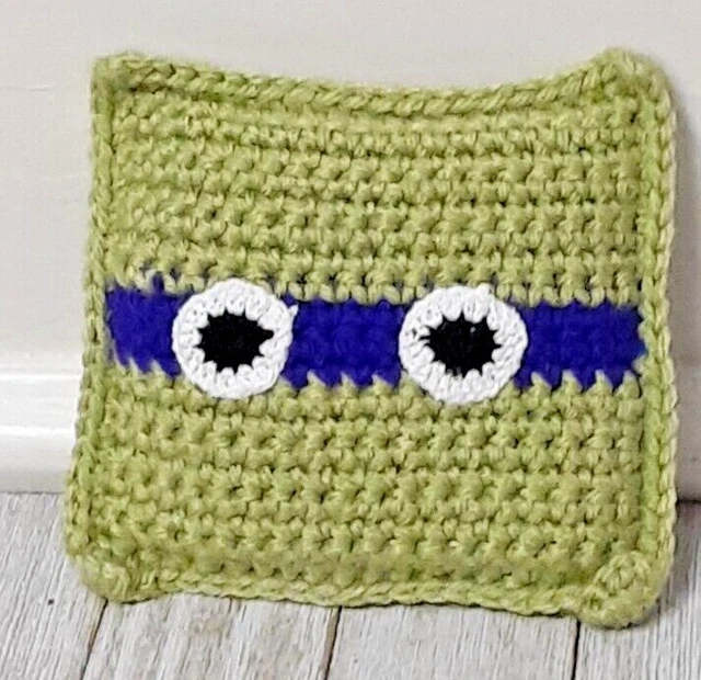 Handmade crochet Tooth fairy pillow