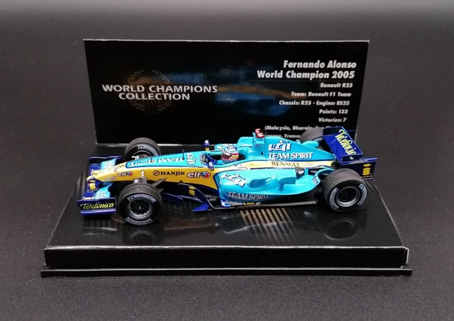 Minichamps F1 Renault R27 2001/43 – Fisichella – ING – Occasion