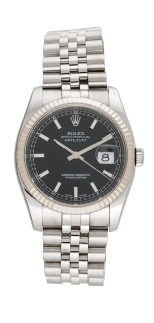 Rolex Datejust Men's Black Watch - 116234 Rolex Datejust Men's Black Watch - 116234