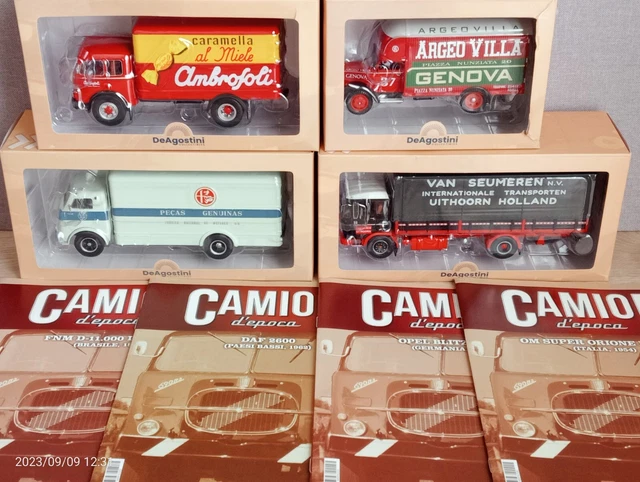 Camion Fiat 684N H 1:43 DeAgostini - Modèle Réduit Métal, Collection Miniature