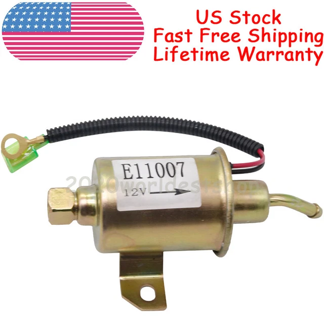 NEW Fuel Pump For 12V Generac Kohler Onan RV APU Generator Gas - Foto 3