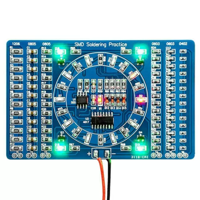 Soldering Practice SMD Circuit Boards LED Electronic Kits DIY Project HOT