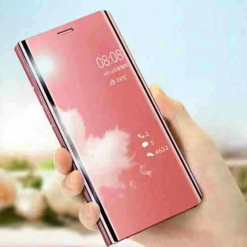 For OPPO Reno 6 5 4 Pro 5G 4G Smart View Mirror Flip Leather Stand Case Cover