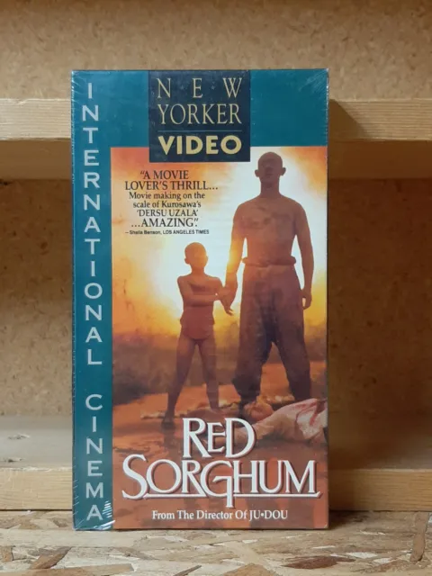 RED SORGHUM VHS New Yorker Video ZHANG YIMOU GONG LI INTERNATIONAL ...