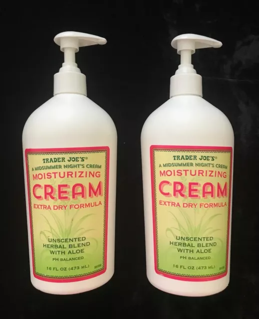 Trader Joe's Midsummer Night Cream Moisturizing EXTRA DRY ORIGINAL Formula