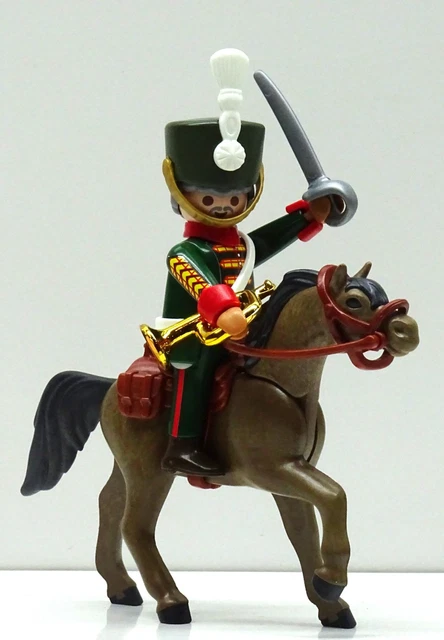 BRAUNSCHWEIGER HUSSARD TROMPETTISTE Playmobil à Napoléon Brunswick