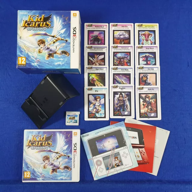Kid Icarus Uprising Big Box Version For Nintendo 3DS Complete With