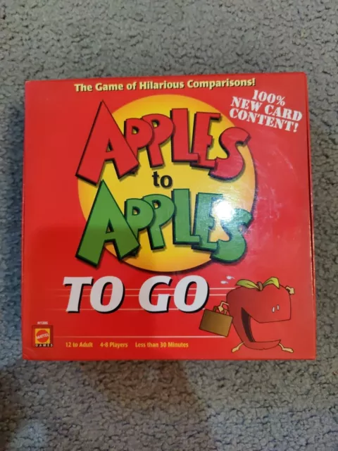 Apples To Apples To Go: The Game Of Hilarious Comparisons!