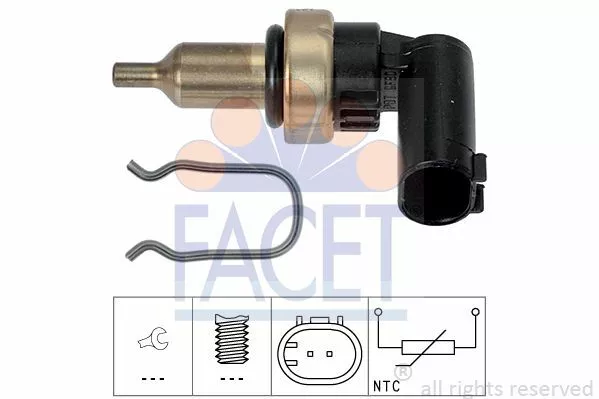 Facet Kühlmittel Temperatur Sensor Temperaturgeber Mercedes 7.3343