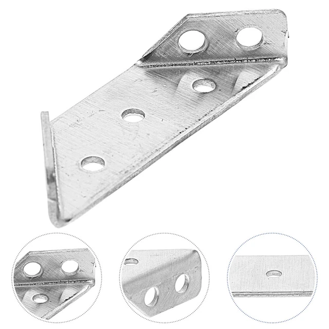 10 pz codice angolare fissato su tre lati supporto a forma di L barra angolare triangolo