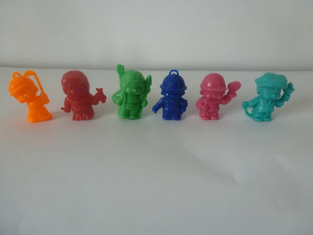 Lot De 5 Figurines Kiki Lessive Bonux Vintage – Collection #10, B-16, Monchhichi, Etc.
