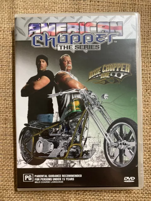 Dvd Tv-Series American Chopper Motorcycle Build Dixie Chopper Bike