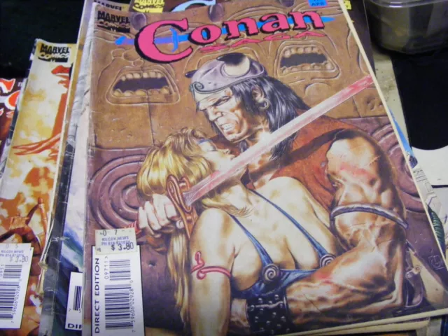 Lot of 34 ..The Savage Sword of Conan..comics from 1990s..exact lot in photos.