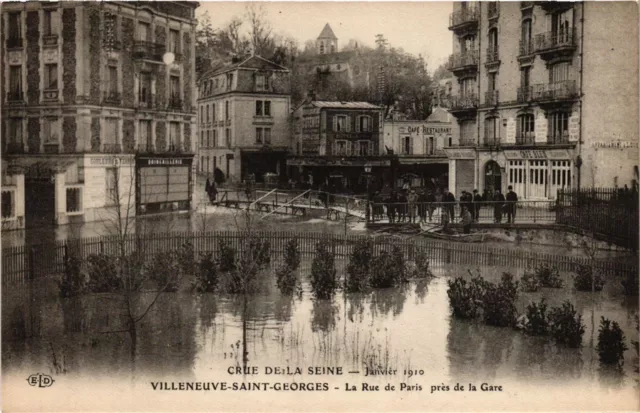 CPA Villeneuve Saint-Georges - La Rue de Paris (275368)